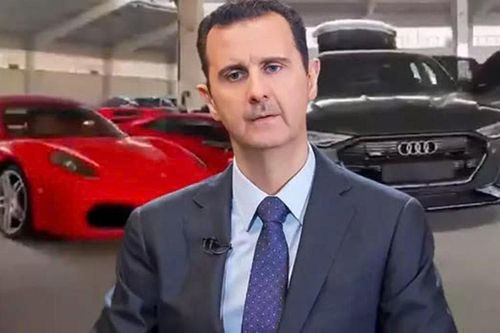 Phát lộ dàn siêu xe triệu đô trong dinh thự Tổng thống Syria