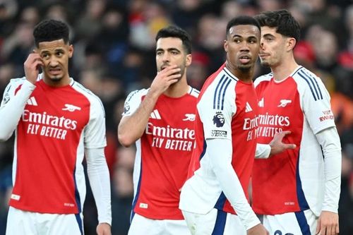 Chùm ảnh: Arsenal lại gây thất vọng, lỡ 'cơ hội vàng'
