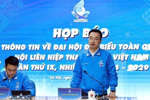 Họp báo thông tin về Đại hội đại biểu toàn quốc Hội LHTN Việt Nam lần thứ IX, nhiệm kỳ 2024 -2029