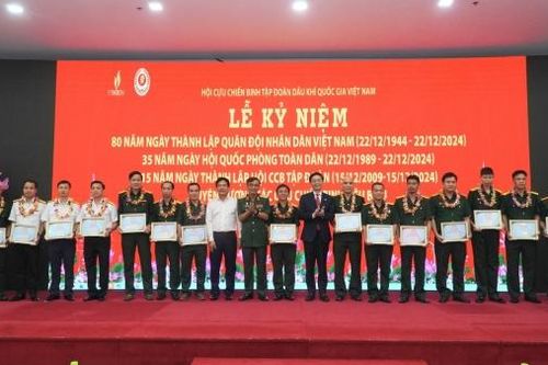 Hội CCB Tập đoàn Dầu khí Quốc gia Việt Nam kỷ niệm 15 năm thành lập