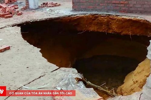Xuất hiện 'hố tử thần' tại khu tái định cư Dự án Cao tốc Tuyên Quang - Hà Giang