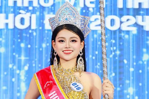 Nữ sinh 20 tuổi đăng quang Hoa hậu Việt Nam Thời đại 2024