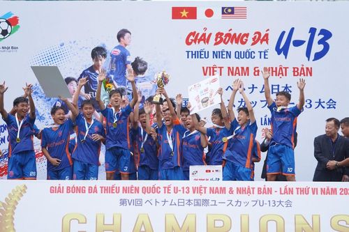 Bình Dương vô địch giải bóng đá thiếu niên Việt Nam - Nhật Bản