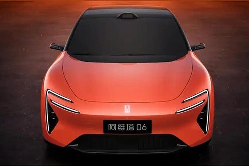 Mẫu sedan điện Avatr 06 2025 không có cửa sổ phía sau