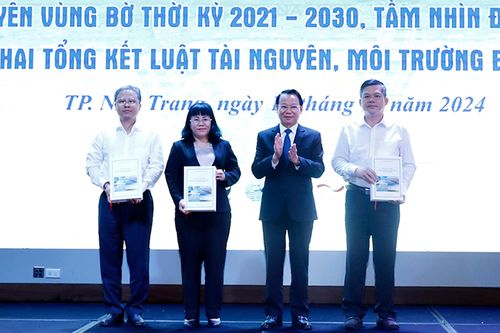 Hội nghị Công bố Quy hoạch tổng thể khai thác, sử dụng bền vững tài nguyên vùng bờ thời kỳ 2021 - 2030, tầm nhìn đến năm 2050