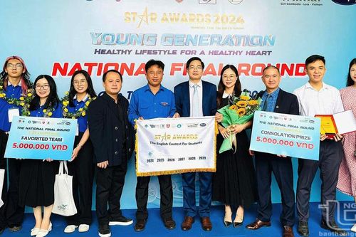 Sinh viên Thái Nguyên đoạt giải tại Cuộc thi tiếng Anh toàn quốc 'Star Awards 2024'