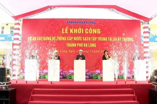 Quảng Ninh: Đưa nước sạch thượng sơn lên xã Kỳ Thượng