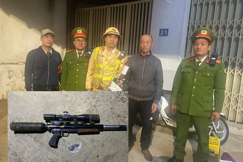 Mua súng trên mạng xã hội, nam thanh niên bị lực lượng 141 phát hiện