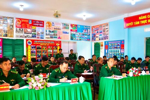 Bộ đội Biên phòng Đắk Lắk: 100% đơn vị đạt kết quả huấn luyện khá