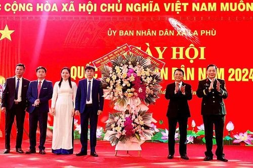 Phó Chủ tịch HĐND TP dự Ngày hội Quốc phòng toàn dân tại huyện Hoài Đức