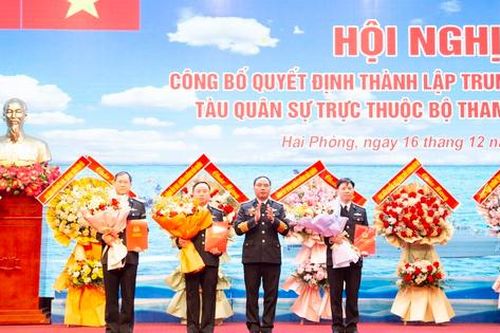 Công bố quyết định thành lập đơn vị mới trực thuộc Bộ Tham mưu Hải quân