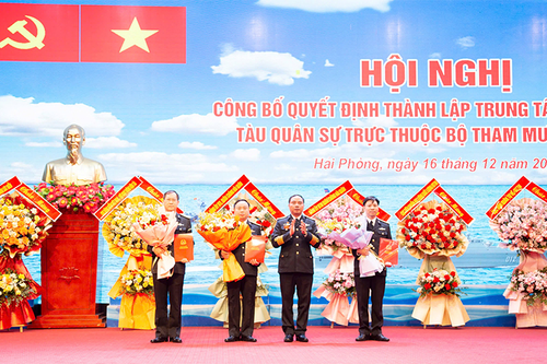 Bộ Tham mưu Hải quân công bố Quyết định thành lập Trung tâm Đăng kiểm tàu quân sự