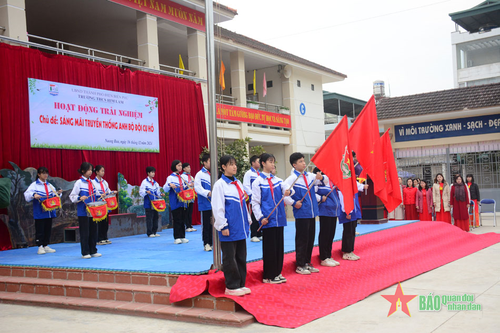 Điện Biên: Mít tinh kết hợp hoạt động trải nghiệm kỷ niệm 80 năm Ngày thành lập Quân đội nhân dân