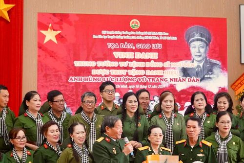 Tọa đàm, vinh danh Trung tướng Đồng Sỹ Nguyên được truy tặng danh hiệu Anh hùng lực lượng vũ trang nhân dân