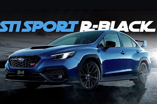 Ra mắt Subaru WRX và Levorg Gain STI Sport R-Black bản giới hạn
