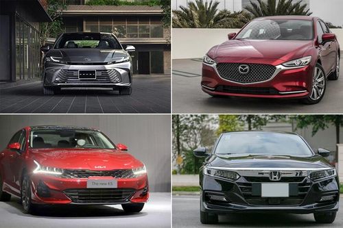 Mazda6 lên ngôi 'vua' sedan cỡ D tháng 11/2024, Toyota Camry ế ẩm