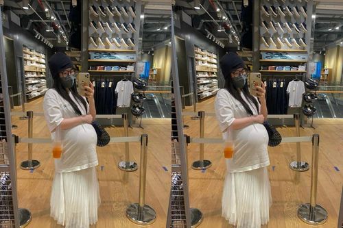 Hot girl 'Chuyện nhà Đậu' bỗng khoe ảnh bụng bầu vượt mặt