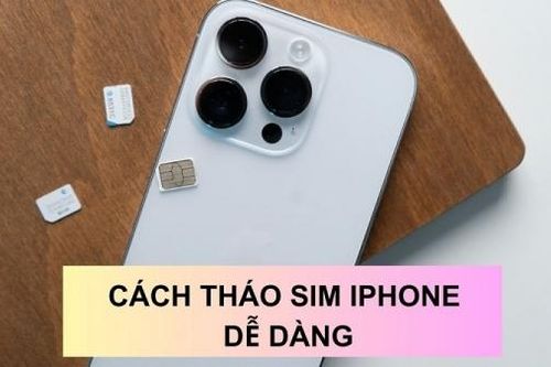 Mách bạn cách tháo sim iPhone chuẩn kỹ thuật cực đơn giản