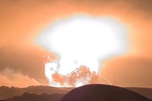 Video vụ nổ mạnh nhất ở Syria trong hơn chục năm, tương đương động đất độ lớn 3