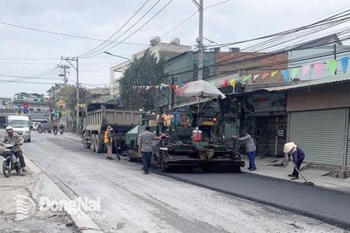 Sắp hoàn thành sửa chữa đường Hoàng Văn Bổn
