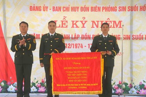 Kỷ niệm 50 năm thành lập Đồn Biên phòng Sin Suối Hồ