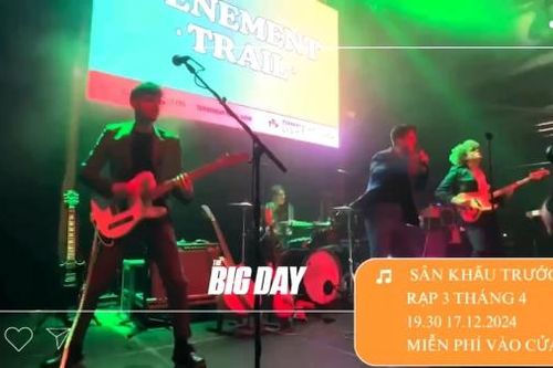 Đà Lạt: Dự báo bùng nổ đêm nhạc Rock tại rạp 3/4 Khu Hòa Bình