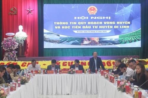 Di Linh đẩy mạnh thu hút đầu tư, khai thác tiềm năng, lợi thế