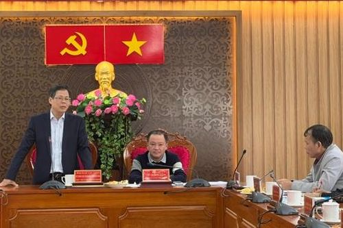 Đoàn công tác Học viện Chính trị quốc gia Hồ Chí Minh làm việc với Ban Tổ chức Tỉnh ủy
