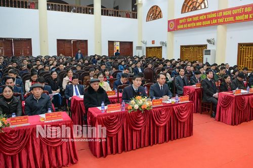 Kỳ họp thứ 21, HĐND huyện Nho Quan khóa X