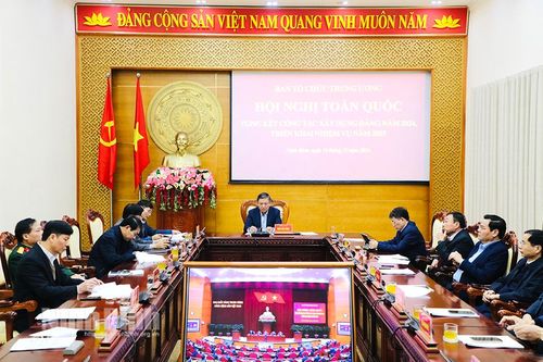 Hội nghị toàn quốc tổng kết công tác tổ chức xây dựng Đảng năm 2024