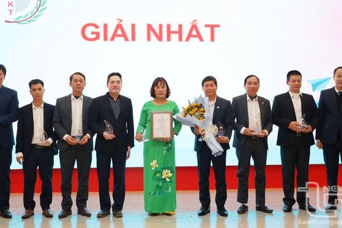 31 tác giả, nhóm tác giả đoạt giải tại Hội thi sáng tạo kỹ thuật lần thứ XII