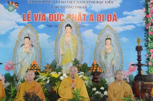 Bạc Liêu: Khai mạc Pháp hội khánh đản Đức Phật A Di Đà tại chùa Long Phước