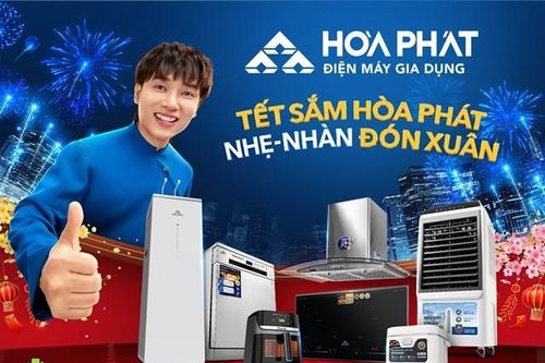 Đón Tết 'Nhẹ-Nhàn-Khỏe' với loạt sản phẩm mới từ Điện máy Gia dụng Hòa Phát