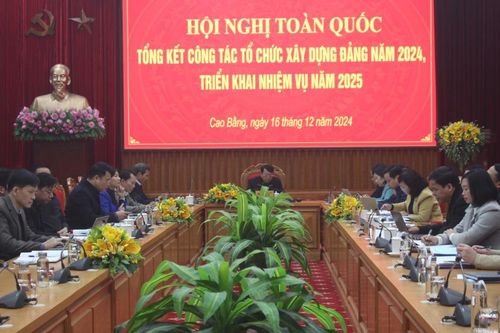 Hội nghị toàn quốc tổng kết công tác tổ chức xây dựng Đảng