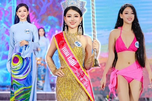 Nhan sắc ngọt ngào của người đẹp đăng quang Hoa hậu Việt Nam thời đại 2024