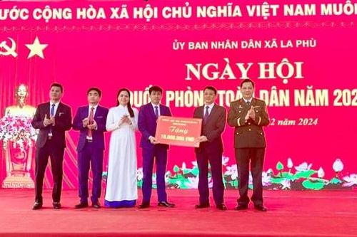 Xã La Phù tổ chức Ngày hội Quốc phòng toàn dân