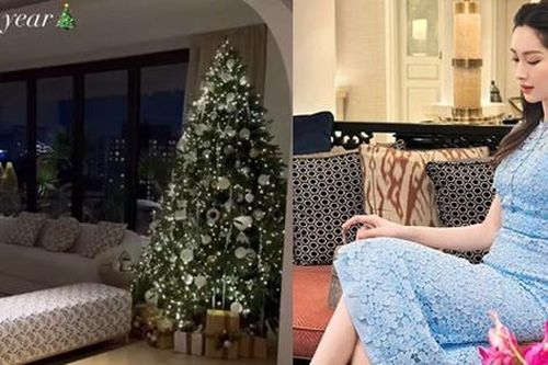 Đặng Thu Thảo khoe nhà tràn ngập không khí Noel, không gian sống mới chuẩn giới thượng lưu