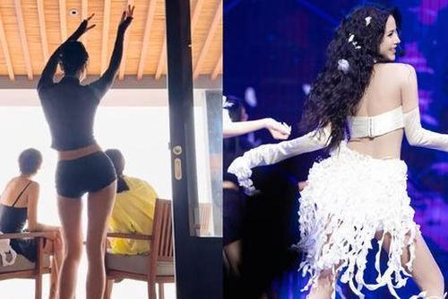 Mẹ 2 con lên sân khấu là thần, body ngoài đời cũng cỡ 'top đầu server' của Vbiz