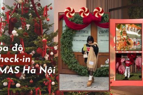 Góc chụp ảnh Giáng sinh tại Hà Nội: Sợ đi cà phê đông đã có triển lãm, phim trường