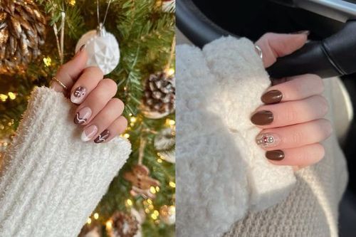 5 mẫu nail trending mùa Giáng sinh 2024: Tráng gương, họa tiết nơ chưa hạ nhiệt