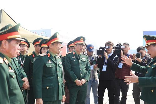 Tổng duyệt Triển lãm Quốc phòng quốc tế Việt Nam 2024
