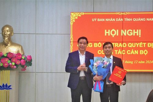 Quảng Nam: Bổ nhiệm Giám đốc Ban Quản lý dự án đầu tư xây dựng các công trình giao thông