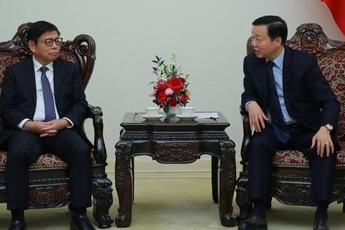 Phó Thủ tướng Trần Hồng Hà tiếp Chủ tịch Tập đoàn Thông tin tín hiệu đường sắt Trung Quốc