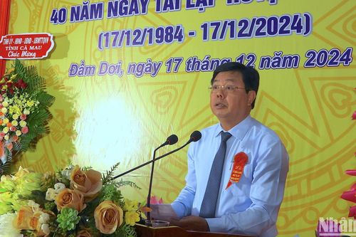 Đầm Dơi cần quan tâm sắp xếp, kiện toàn tổ chức bộ máy chính trị tinh gọn
