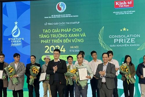 Trao giải cuộc thi tạo giải pháp cho tăng trưởng xanh và phát triển bền vững