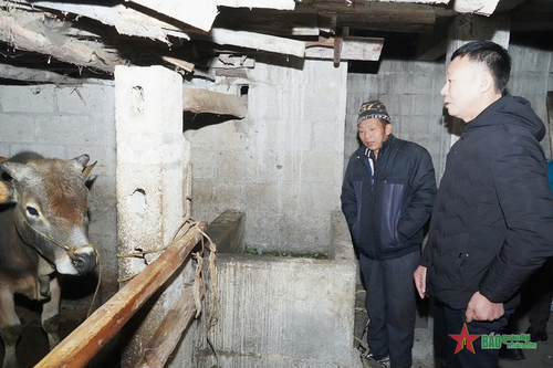 Huyện Mèo Vạc (Hà Giang): Kiểm tra công tác phòng chống rét tại các xã biên giới