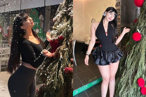 'Nàng béo' xứ Trung đăng ảnh đón Giáng sinh khiến fan khó rời mắt