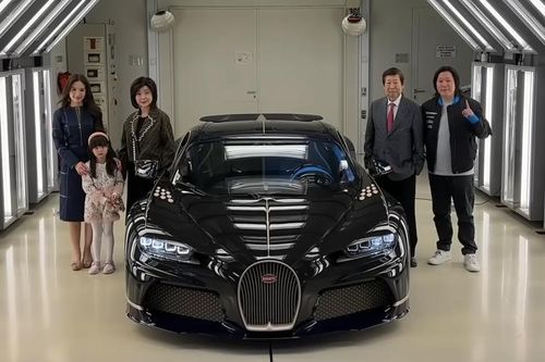 Tận thấy Bugatti Chiron hơn 125 tỷ 'độc bản' của đại gia Thái Lan