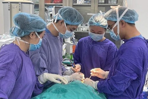 Tái tạo thành công vạt môi cho cụ ông bị chó cắn đứt môi