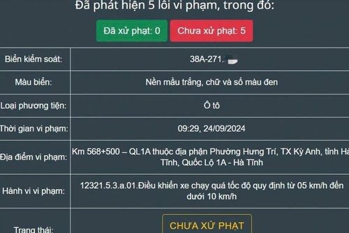Xe sang Mercedes-Benz dừng giữa đường ngược chiều: Đang 'treo' 5 lỗi phạt nguội